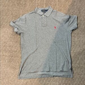 Polo by Ralph Lauren Gray Classic Custom Fit Polo Shirt